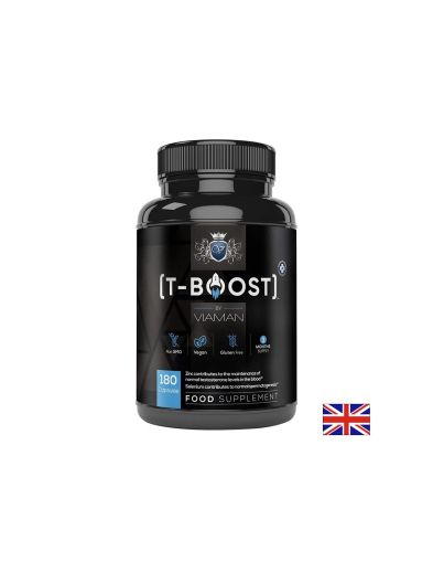 Тестостерон формула за мъже T-Boost Viaman™, 180 капсули
