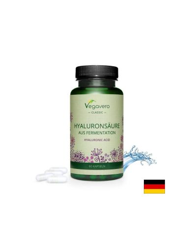Хиалуронова киселина 600 мг | Hyaluronsäure | VegaVero, 60 капс.