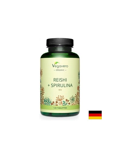 Имунитет и метаболизъм - Organic Рейши + Спирулина Био, 120 таблетки