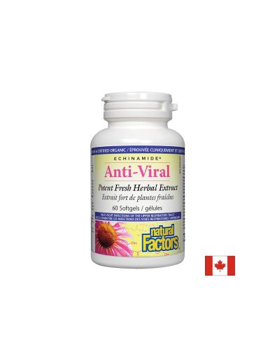 Анти Вирал за добър имунитет | Anti-Viral |  Natural Factors, 60 софтгел