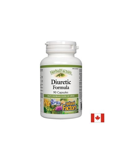 Диуретик Формула | Diuretic Formula | Natural Factors, 90 капс.