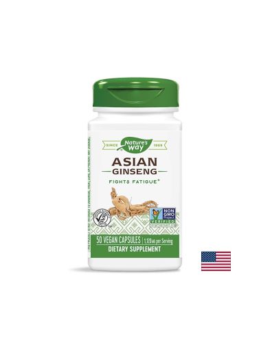 Корейски Женшен 560 мг | Panax Ginseng | Nature’s Way, 50 капс.