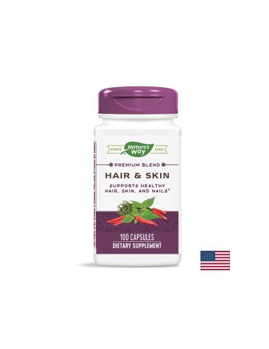 Коса, Кожа, Нокти | Hair, Skin & Nails | Nature’s Way, 100 капс.