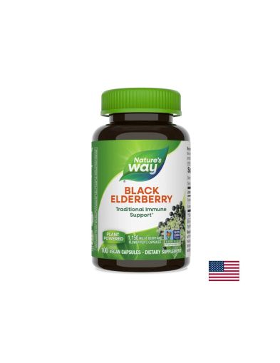 Черен Бъз 575 мг | Black Elderberry | Nature’s Way, 100 капс.