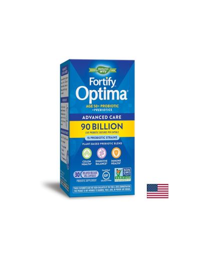 Примадофилус пробиотик + пребиотик, 90 млрд. | Advanced Care Probiotic | Nature’s Way, 30 капс.