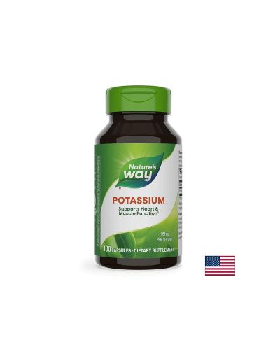 Калий Цитрат 99 мг | Potassium Citrate | Nature"s Way, 100 капс.