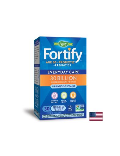 Пробиотик за възрастни 50+, 30 млрд | Probiotic 50+ | Nature’s Way, 30 капс.