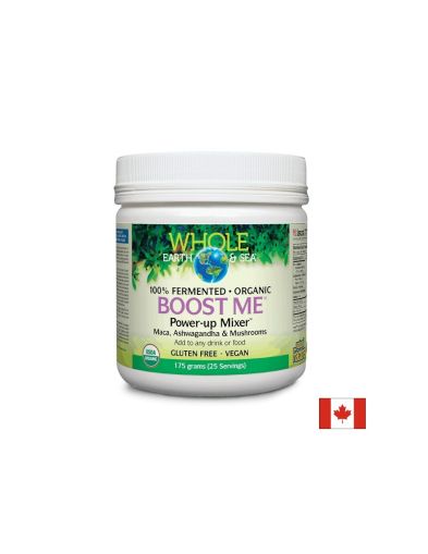 Mака, Aшваганда и Гъби | Maca, Ashwagandha & Mushrooms  | Natural Factors, 175 гр пудра / 25 дози