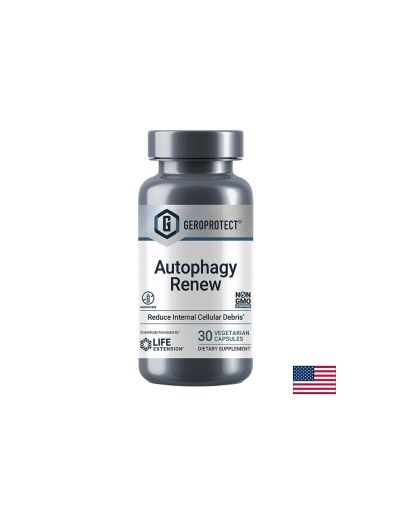 Против Клетъчно стареене | GEROPROTECT® Autophagy Renew | Life Extension, 30 V капс.
