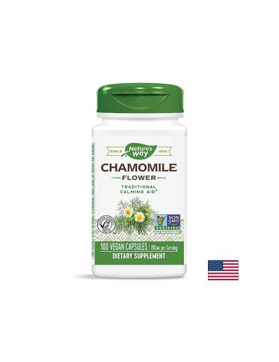 Лайка Цвят | Chamomile | Nature's way, 100 капс.