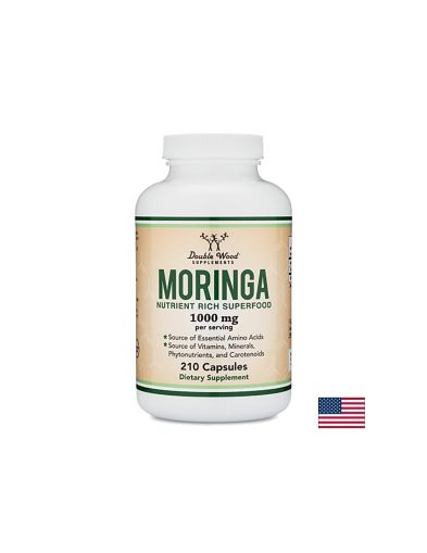 Моринга  1000 мг | Moringa  | Double Wood, 210 капс.