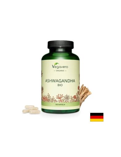 Био Ашваганда | Ashwagandha BIO | VegaVero, 180 капс.