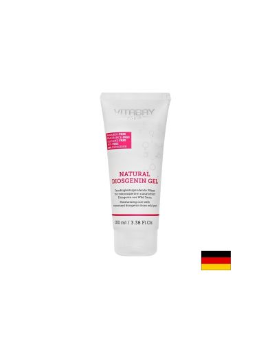 Диосгенин гел ( с екстракт от див ям ) | Natural Diosgenin Gel | Vitabay, 100 мл.