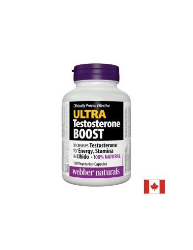 Ултра Тестостерон Бустер | Ultra Testosterone Boost | Webber Naturals 100 капс.