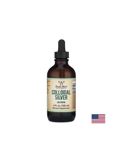 Колоидно сребро 20 PPM | Colloidal Silver | Double Wood, 120 мл.