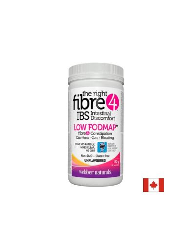 Диетични разтворими фибри | Diet Fibre IBS | Webber Naturals 150 гр. прах