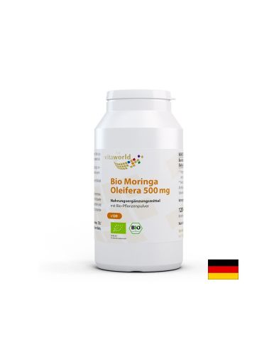 Био Моринга | Bio Moringa Oleifera | Vitaworld®, 120 капс.