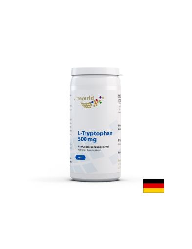 Л - Триптофан | L-Tryptophan Vitaworld ®, 60 таблетки