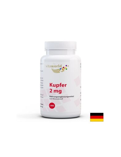 Мед 2 мг |  Kupfer |  Vitaworld ®, 365 табл.