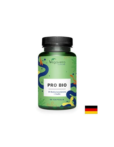 Пробиотик + Инулин БИО | Pro-BIO Plus Mit Inulin | Vegavero, 60 капс.