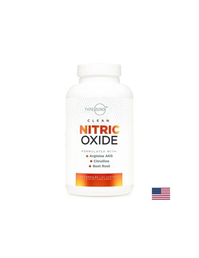 Азотен оксид | Type Zero® Clean Nitric Oxide | Nutricost, 150 капс.