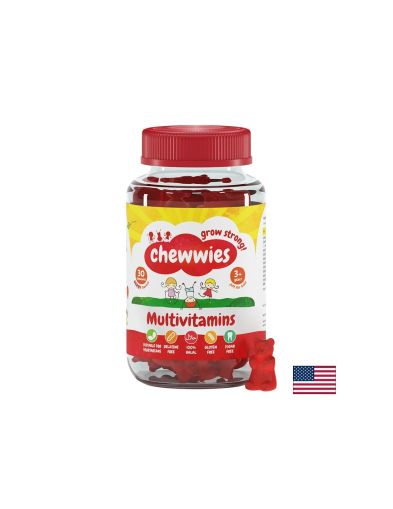 Мултивитамини за Деца Гъми | Kids Multivitamins | Life Extension,  30 желирани табл. 