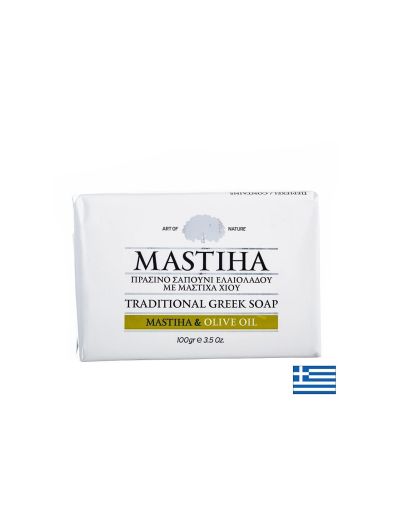 Традиционен гръцки сапун с Мастиха и Зехтин | Greek Soap with Mastiha | Art of Nature, 100 гр.