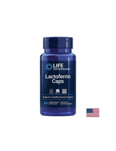 Лактоферин | Lactoferrin | Life Extension, 60 капс.