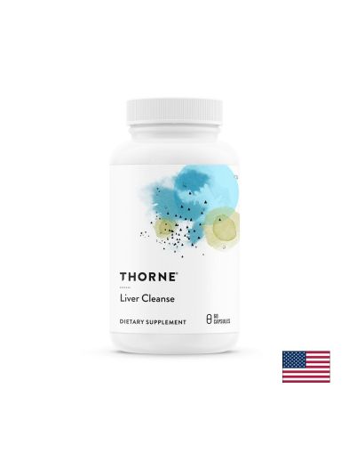 Билкова формула за черен дроб | Liver Cleanse | Thorne, 60 капс.