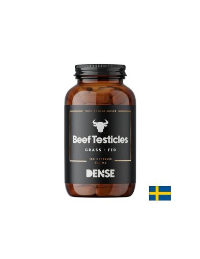 Говежди тестиси + Говежди черен дроб | Beef Testicles | Dense, 180 капс. 