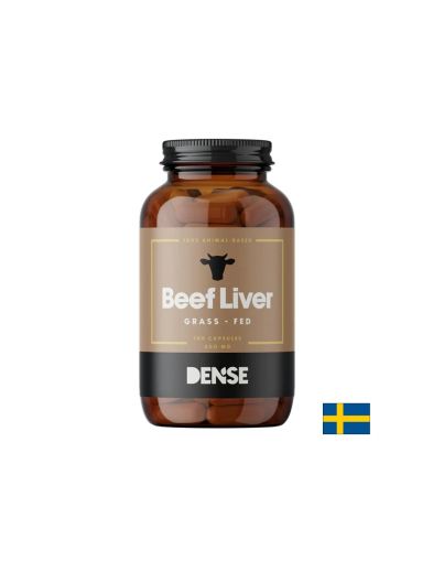 Говежди черен дроб 750 мг | Beef Liver |  Dense , 180 капс.