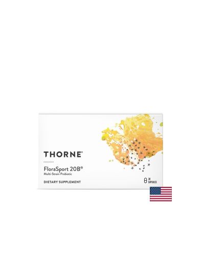 Пробиотик Флора Спорт 20 млрд | FloraSport  Probiotic | Thorne, 30 капс. с удължено освобождаване