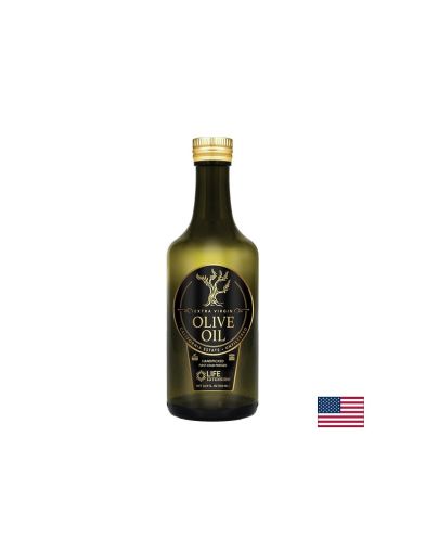 Калифорнийско студено пресовано маслиново масло | Extra virgin Olive Oil California Estate | Life Extension, 500 мл
