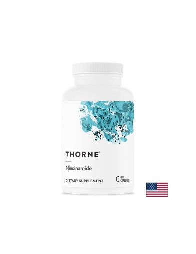 Витамин Б3 Ниацинамид 500 мг | Niacinamide | Thorne, 60 капс.