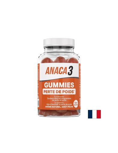 Формула за оптимално телесно тегло | Gummies Perte de Poids | Anaca3, 60 жел. табл.