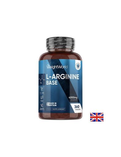 Л - Аргинин 1000 mg  | L-Arginine | Weight World ,  180 табл.