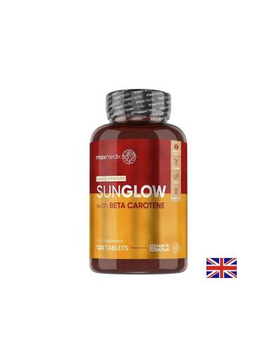 Формула за кожа с бета-каротин | Sunglow with Beta Carotene | Weight World ,  120 табл.