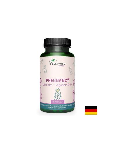 Веган Витамини и Минерали за Бременни | Vegan Prenatal | Vegavero, 60 капс.