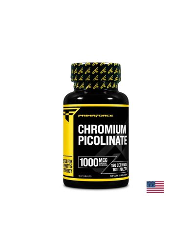 Хром Пиколинат 1000 мкг | Chromium Picolinate | Nutricost, 180 табл.