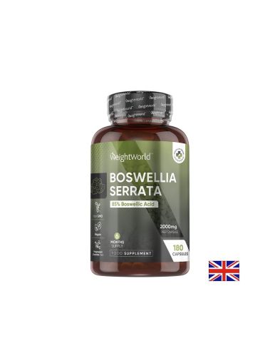 Босвелия Серата 2000 мг | Грижа за ставите | Boswellia Serrata | WeightWorld, 180 капс.
