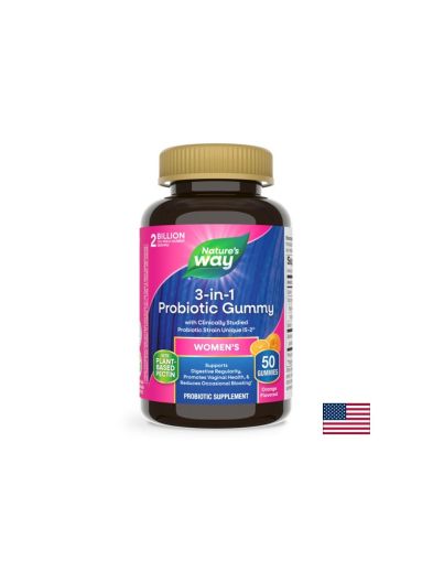 Пробиотик за жени 1 млрд. | 3-in-1 Women’s Probiotic |  Nature’s Way, 50 жел.табл.