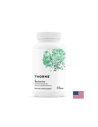 Берберин Фитозоми | Berberine Phytosome + Extract | Thorne, 60 капсули