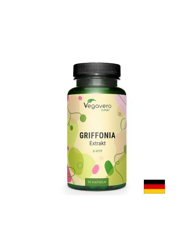 Eкстракт от семена на грифония | Griffonia extract 5 HTP | Vegavero, 90 капс.