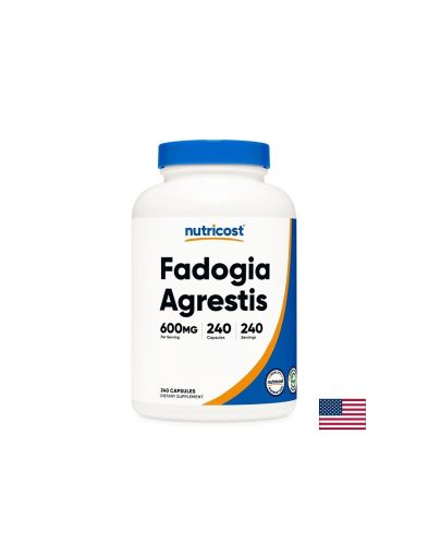 Фадогия Агрестис 600 мг | Fadogia Agrestis | Nutricost, 240 капс.
