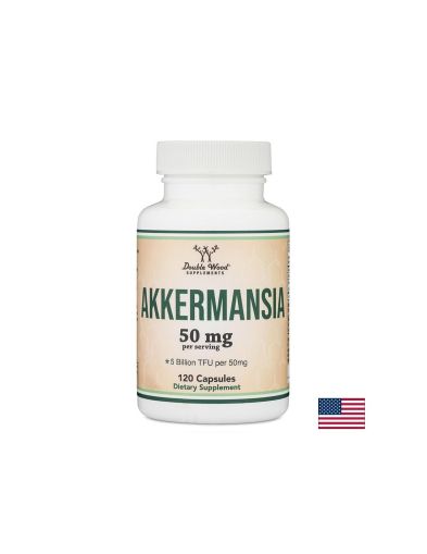 Пробиотик Акермансия | Akkermansia | Double Wood, 120 капс.