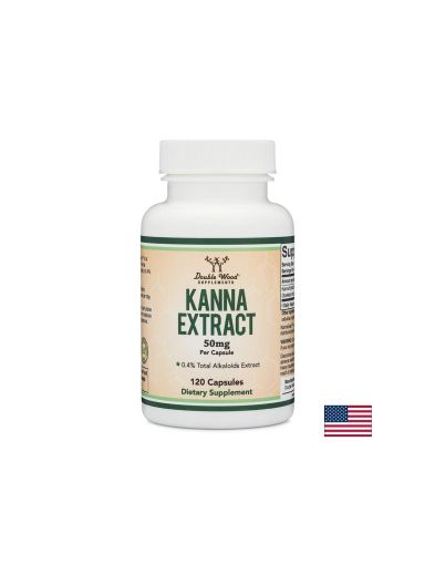 Канна екстракт 50 мг | Kanna Extract | Double Wood, 120 капс.