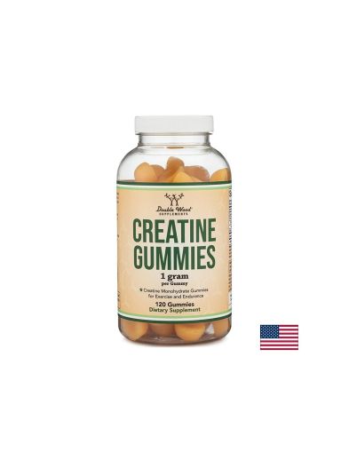 Креатин Гъми 1 гр| Creatine Gummy |Double Wood, 120 желирани табл.
