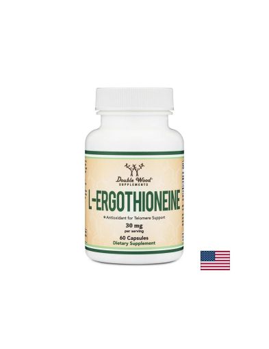 Л - Ерготионеин 30 мг | L-Ergothioneine | Double Wood, 60 капс.