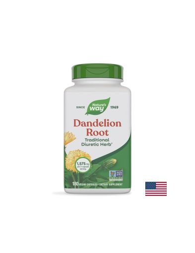 Глухарче Корен 525 мг | Dandelion Root | Nature's Way, 180 капс.