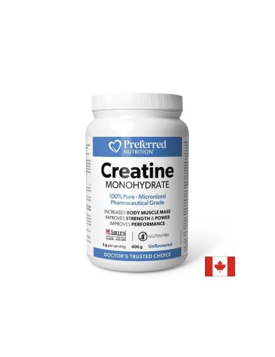 Креатин Монохидрат Микронизиран 5000 мг | Creatine Monohydrate | Natural factors , 400 гр. 